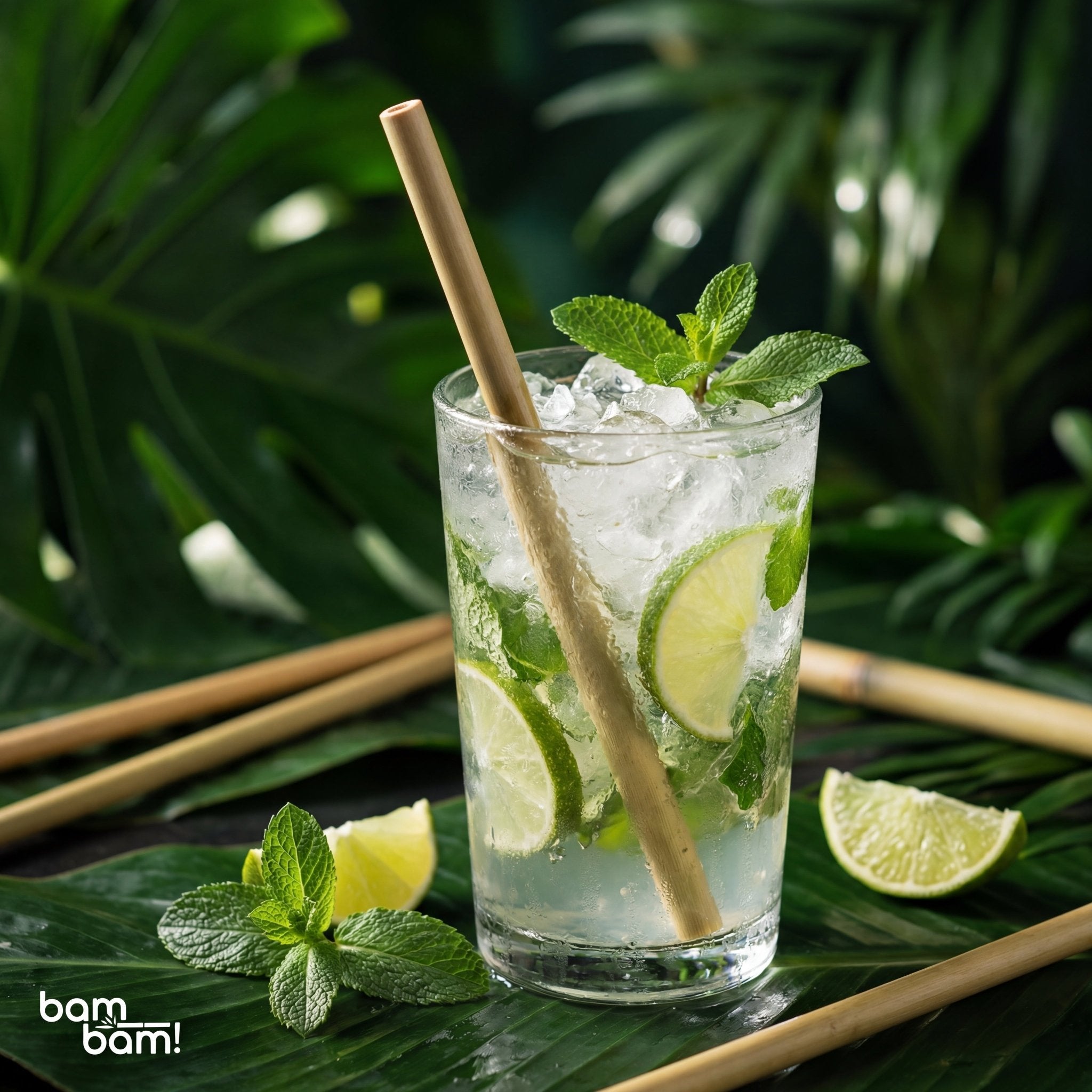 Bambus Strohhalme - Sommer Edition!