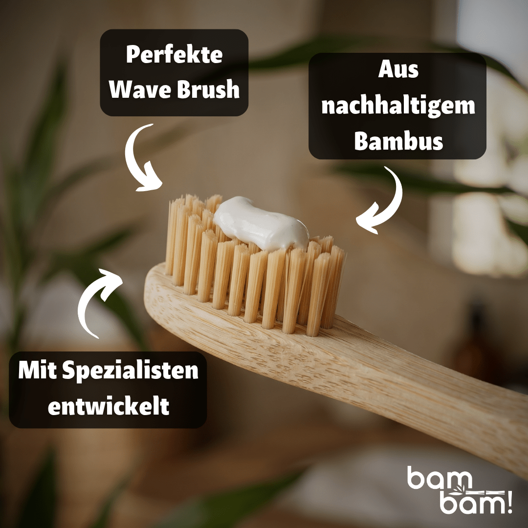 Zahnbürste mit Wave Brush - 2 Stück