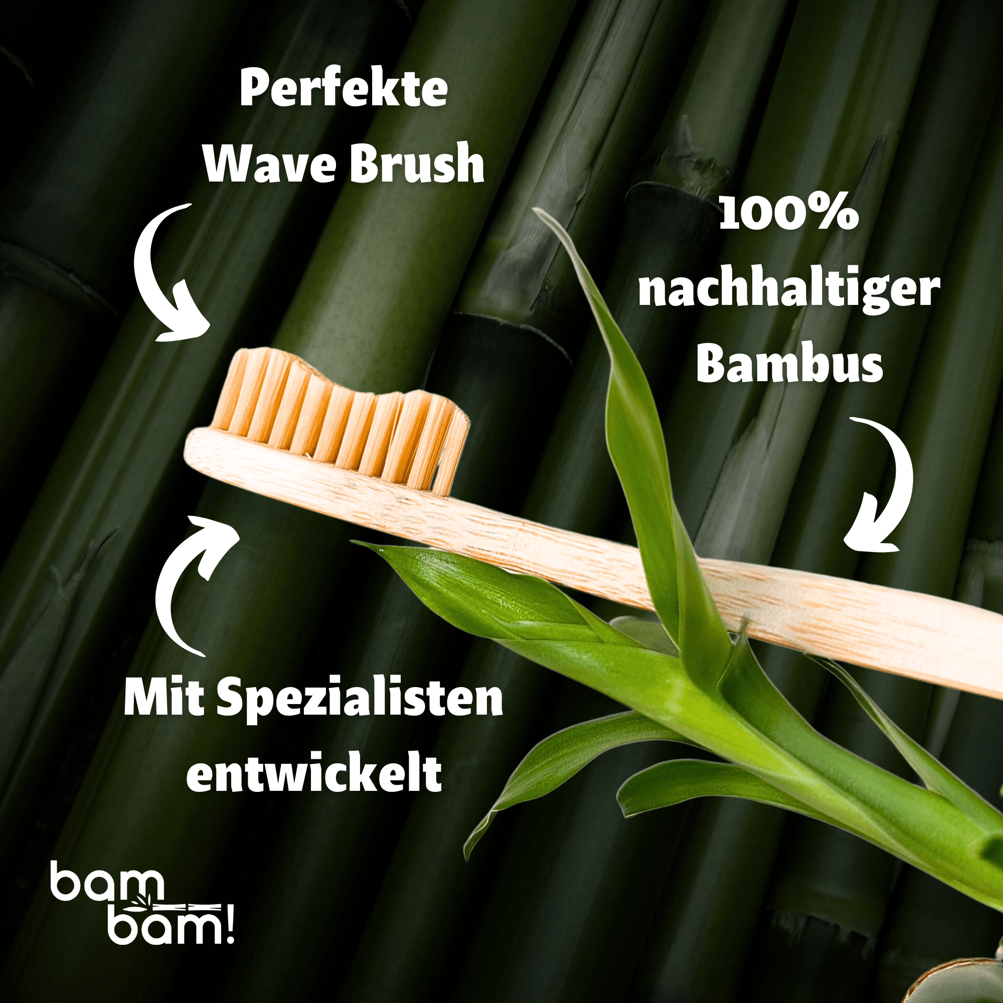 Zahnbürste mit Wave Brush - 2 Stück