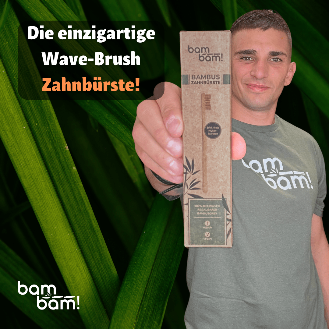Zahnbürste mit Wave Brush - 2 Stück