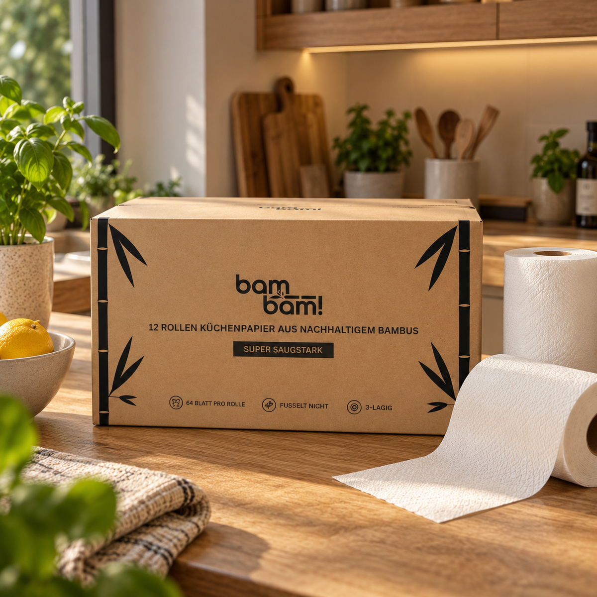 BamBam! Dein Bambus Küchenpapier (NEU!)