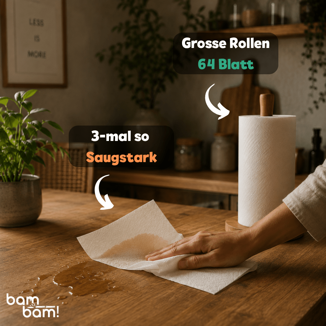 BamBam! Dein Bambus Küchenpapier