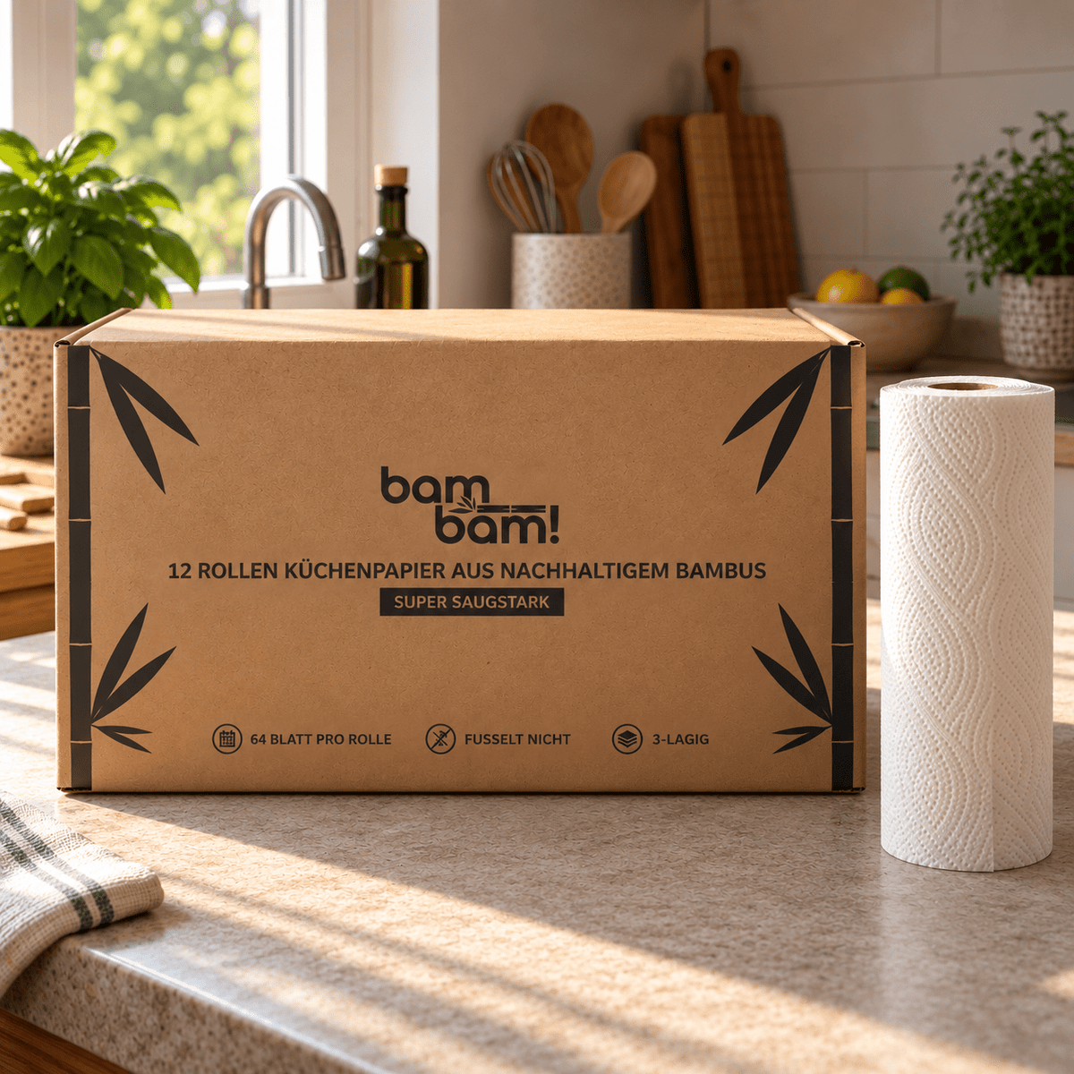 BamBam! Dein Bambus Küchenpapier (NEU!)