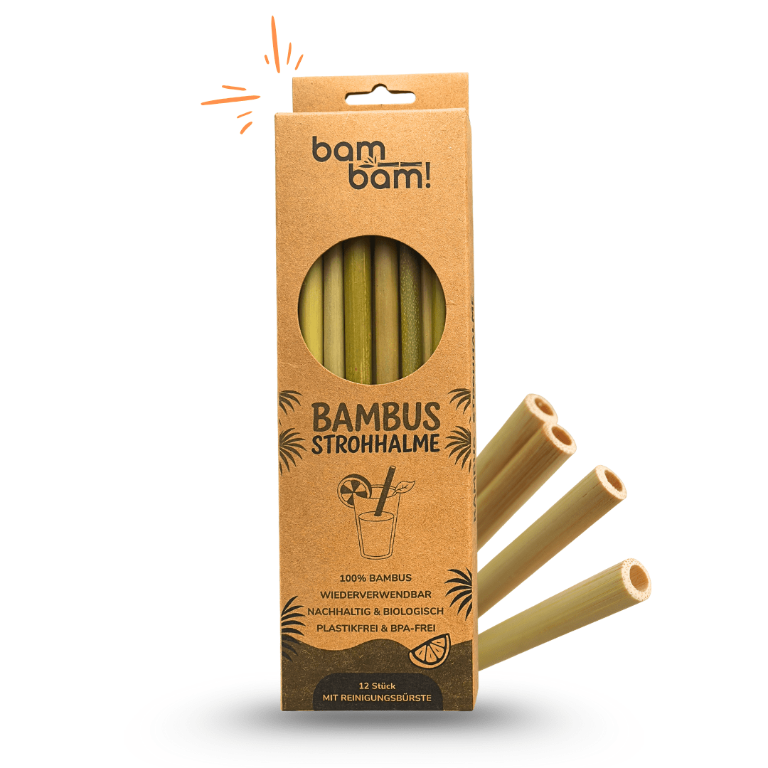 Bambus Strohhalme - Sommer Edition!
